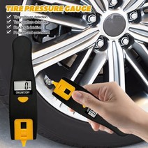 압력 게이지 디지털 자동차 타이어 타이어 공기압 미터 lcd 디스플레이 계 기압계 테스터 0-150psi for car truck motorcycle bike, 없음