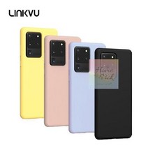 HP) [갤럭시S 노트]Linkvu 코튼 소프트 컬러 실리콘케이스 갤럭시 S22 S21 FE 울트라 S20 S10 노트20 노트10