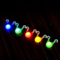 헬로우캠핑 LED 스트링가드 (20개1세트) 타프 캠핑용품 자전거 후미등 전조등 라이트, 스트링가드-그린(20개)