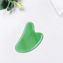 도자기 괄사얼굴을위한 자연 마사지 Gua Sha For Face Massager 제이드 롤러 Guasha Scraper For Face Micr, 05 DG Heart Plate