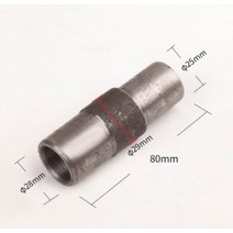 보루방 마그네틱드릴 드릴링머신 마그드릴16MM 벤치 드릴 부품 메인 샤프트 드라이브 스플라인 슬리브 기, 03 Spline bushing
