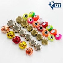 참돔 타이라바 헤드 채비 모음, 100g, B.왕눈이 red