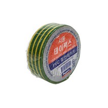 서통 테이팩스 전기절연 테이프 황녹색 19mm x 10M