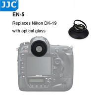 JJC 카메라 접안 렌즈 뷰 파인더 아이 컵 니콘 D850 D5 D500 D810A D810 Df D4S D800E D4 D800 D2 D3 교체 니콘 DK-19, EN-5