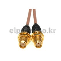 SMA F/F CABLE RG316 1M