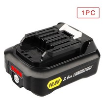호환배터리 마끼다 10.8v 12v 3a 충전식 리튬 이온 교체 makita cxt 3.0ah 슬라이드 스타일 bl1040 bl1040b bl1015 bl1020b bl1020, 1개