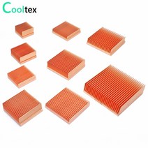 순수 구리 방열판 diy 방열판 라디에이터 냉각 쿨러 라즈베리 파이 전자 3d 프린터 칩 ic mos 방열, 35x35x11mm