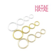 하태하태 메탈 오링 5g (외경 5mm 6mm 8mm 10mm) 벌크, 02.로즈골드-외경 10mm(약 28개)
