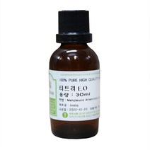 허브솝 티트리 비건 허브 천연 원액100% 효능 아로마 에센셜오일, 1개, 30ml