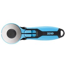 Zoid 그립이 있는 60mm 회전 커터 패브릭 커터 휠 회전 커터 블레이드 공예 커팅 도구 고밀도 원단 데님 코듀로이 및 다중 프로젝트를 위한 프리핸드 툴 부드러운