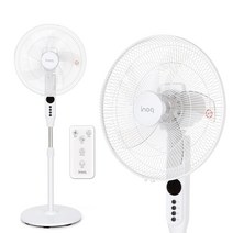 위드프렌즈 스탠드형 선풍기 16인치 리모컨 화이트 1801R, 리모컨 선풍기 이노크16인치 화이트 1801R