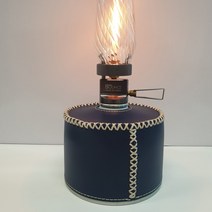 가죽 이소가스 워머 230g 450g 케이스 커버 랜턴 차박 불멍, 네이비 230g