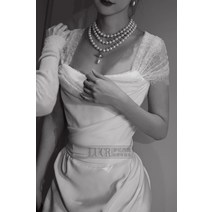 셀프웨딩대여 셀프웨딩드레스피팅 혼주화장 로렌시아 2022 신추동삼계 미니멀 웨딩드레스 야외