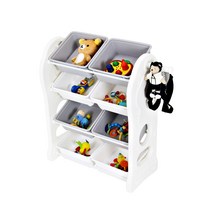 미루 야무진 장난감정리함 - 4단 골든, 미루 야무진 4단 베이직 -그레이