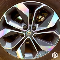 SM6 18인치 19인치 휠스티커 휠 홀로그램 스티커 휠마스크, SM6 18인치 (20년형)