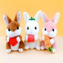 센스샵 버니팝 토끼 애착 인형 3종, 03.버니팝 토끼 25cm(핑크)