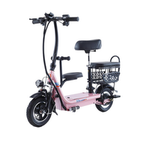 접이식 전기 킥보드 성인 듀얼 전동 출퇴근, 단일사이즈, 핑크