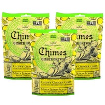 Chimes 챠임스 진저 츄 메이어 레몬 100g 3개