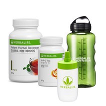 허벌라이프 허벌티 엔알지티 물병 600ml 파우더용기 300ml