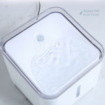 [리뷰이벤트] 무선 펫 정수기 저전력 저소음 BPA FREE, (추가상품)리필 정수필터