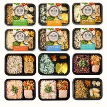 빼미샵 한그릇도시락 식단관리, 12팩