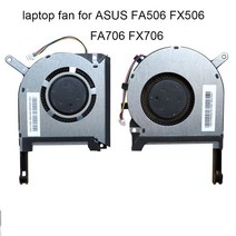 ASUS TUF 게임용 사무용 게이밍 GPU CPU 냉각 팬 A15 FA506 IV FA506IU FA506IH FX506 IU FX506LH 쿨러 라디에이터 교체 용 노트북 부품, 03 CPU and GPU fan