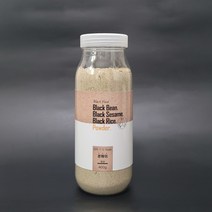 국산 선식 미숫가루 아침 식사대용 곡물 쉐이크_검은콩가루_검은깨_검은쌀_콩깨미 400g, 단품, 1개