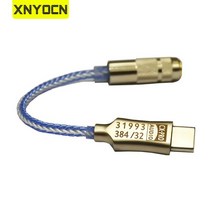 헤드폰 앰프 xnyocn cx31993 usb type c dac 16-32Ω 3.5mm 출력 snr 125db pcm 32b384khz for android windows10, 은