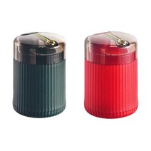 WENYAN 2 푸시 유형 이쑤시개 디스펜서 이쑤시개 상자 바 호텔 장식, PP, 다색