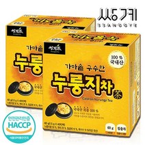 쌍계명차 가마솥 구수한 누룽지차 40+40T 차 현미, 선택/쌍계명차 가마솥 구수한 누룽지차 40t 2개