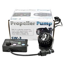 METIS 웨이브 펌프 수류 펌프 수중 펌프 수조 펌프 수족관 무선 회전식 수조 순환 펌프 강력 안정 파 메이커 담수 해수 마그넷 흡반 (SW2(2500LH))