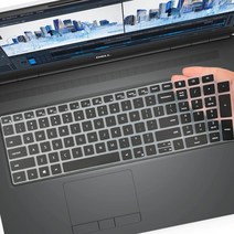 키보드 커버 Dell Precision 7000 7550 7560 7750 7760 15.6 17.3 인치 노트북 Dell Precision 7000 노트북 액세서리 보호 키보드 스킨 블랙