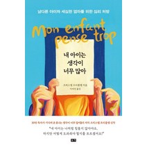내 아이는 생각이 너무 많아:남다른 아이와 세심한 엄마를 위한 심리 처방, 부키, 크리스텔 프티콜랭