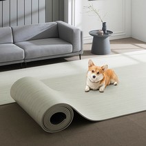 휴팡 15T PVC 셀프 롤매트 강아지매트 미끄럼방지 슬개골보호 애견매트 110cm * 3m, 우드톤 오크