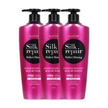 엘라스틴 실크리페어 샴푸 시그니처향 550ml 3개, 단품