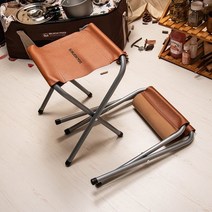 벅703 BUCK703 가죽 BBQ 캠핑의자 1P