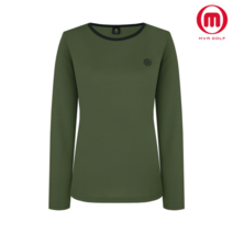 엠바골프 엠바골프 여성 긴팔 라운드 기본 티셔츠 M223LTS007
