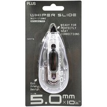PLUS 화이퍼 슬라이드 수정테이프 WH-015 본품 / 리필 낱개 / 리필 교환 가능 / 카트리지 방식 / 캡 없이 헤드 보호 / 메탈 롤러 헤드 / 2WAY 기능, 본품 WH-015
