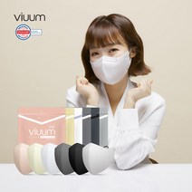 [새부리형 마스크 KF94] 비움 디럭스 KF94 100매 6종 컬러마스크 (25매*4팩), 화이트, 중형