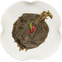 [ 깻잎초절임 100g ] 갑상선암 수술 후 방사성 동위원소 치료 준비 위한 음식 - 정제염 사용, 1개