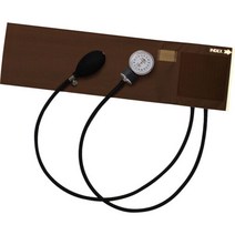 일본 FOCAL 아네로이드 혈압계 FC-100V 나일론 커프 브라운, 1개