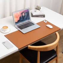 세계일주 스마트 온열 데스크 마우스 전기 매트 가열 테이블 매트, 브라운, 작은 (60*36) 두께 5mm