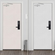 현관문 소음차단 벽간소음 흡음재 차음재부착 방음보드, 문고리세트 그레이 70