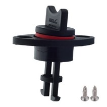 카약플러그 나일론 보트 마개 드레인 플러그 1 개 선체 구멍 소켓 나사 포함 해양 트랜섬 요트 카약 딩기, 01 Orange Gasket