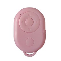 스마트폰리모컨 블루투스리모컨 오토클리커 오토클릭커 핸드폰리모컨 카메라 셔터 틱톡 지지기, [핑크]