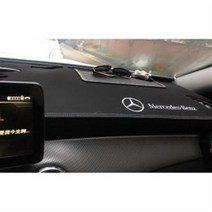 대쉬보드커버 벤츠 GLC220d a220 GLA250 c220d, 뉴에이지블랙화이트라인화이트머세데스벤츠, OneSize
