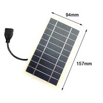 태양광패널 태양열설치 아파트태양광 전지판넬 모듈패널 usb 5v 20w 전화 diy, 10w