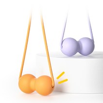 로드블레스 차량용 지압 스트레치볼 안마기, 퍼플, 1개