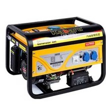 소형발전기 카라반 캠핑 모터 저소음 가솔린 휘발유, 3500W 수동 가솔린 220V