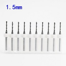 티타늄 코팅 PCB 커터 그룹 3.175mm 금속 Fresa CNC 라우터 피스 도구 텅스텐 카바이드 절단 기계 액세서리 10, [01] 12mm